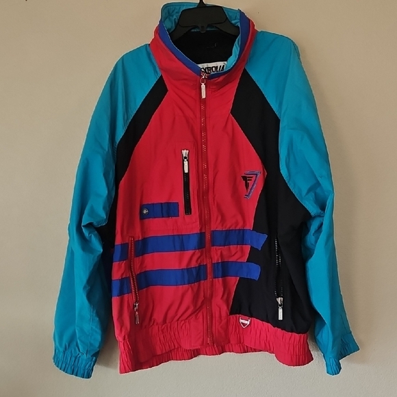 Head Other - Vintage 80s Head Tyrolia‎ Windbreaker Jacket XL